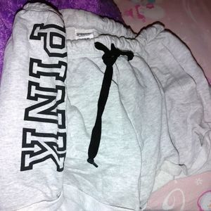 VS pink shorts
